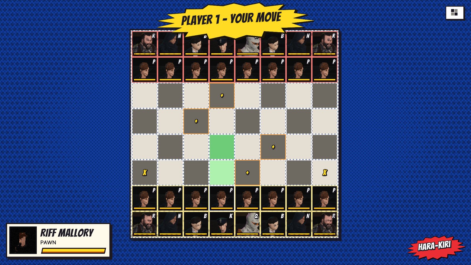 The 2D board